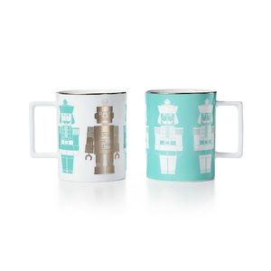 Tiffany Robot Holiday Mug set of 2
